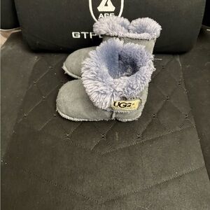 UGG Infant Booties in Soft Blue